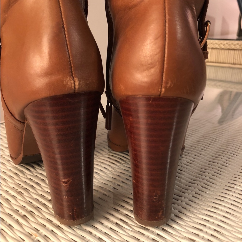 Pour La Victoire boots Sz 7.5 Cognac - Picture 3 of 9